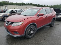 Salvage cars for sale at Exeter, RI auction: 2016 Nissan Rogue S