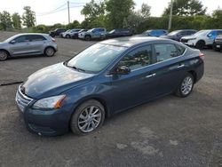 Salvage cars for sale at Montreal Est, QC auction: 2015 Nissan Sentra S