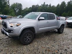 Salvage cars for sale at West Warren, MA auction: 2021 Toyota Tacoma Double Cab