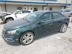 Chevrolet Cruze ltz salvage cars for sale: 2015 Chevrolet Cruze LTZ