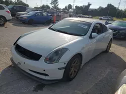 Salvage cars for sale at Bridgeton, MO auction: 2006 Infiniti G35