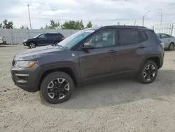 Salvage cars for sale from Copart Nisku, AB: 2018 Jeep Compass Trailhawk