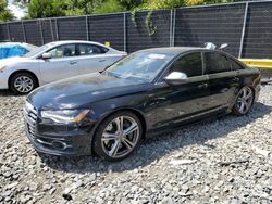 Salvage cars for sale at Waldorf, MD auction: 2013 Audi S6