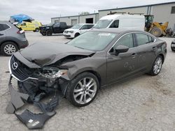 Salvage cars for sale from Copart Kansas City, KS: 2016 Mazda 6 Touring