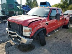 Salvage trucks for sale at Bridgeton, MO auction: 2008 Ford F450 Super Duty