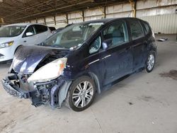 Honda fit Sport salvage cars for sale: 2009 Honda FIT Sport