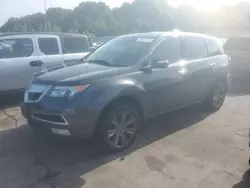 Acura salvage cars for sale: 2010 Acura MDX Advance