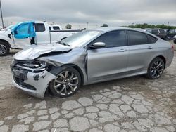 Chrysler salvage cars for sale: 2015 Chrysler 200 S