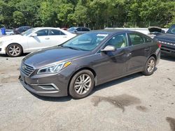 Salvage cars for sale at Austell, GA auction: 2017 Hyundai Sonata SE