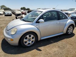 Volkswagen salvage cars for sale: 2002 Volkswagen New Beetle GLX