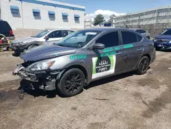 Salvage cars for sale at Albuquerque, NM auction: 2018 Nissan Sentra S