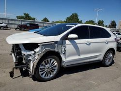 Salvage cars for sale at Littleton, CO auction: 2024 Ford Edge Titanium