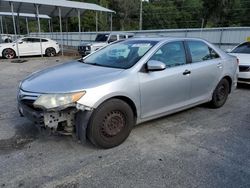 Salvage cars for sale at Savannah, GA auction: 2012 Toyota Camry Base