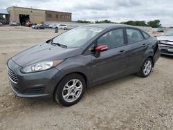 Salvage cars for sale at Kansas City, KS auction: 2016 Ford Fiesta SE