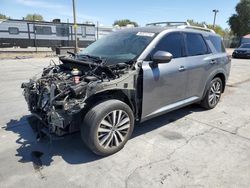 Salvage cars for sale at Sacramento, CA auction: 2022 Nissan Pathfinder Platinum