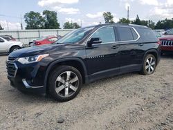 Chevrolet salvage cars for sale: 2018 Chevrolet Traverse LT