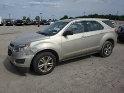 2016 Chevrolet Equinox LS en venta en Indianapolis, IN