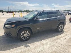 Salvage cars for sale at Arcadia, FL auction: 2019 Jeep Cherokee Latitude Plus