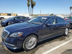 Salvage cars for sale at Van Nuys, CA auction: 2020 Mercedes-Benz S 560