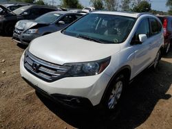 Salvage cars for sale at Elgin, IL auction: 2012 Honda CR-V EXL