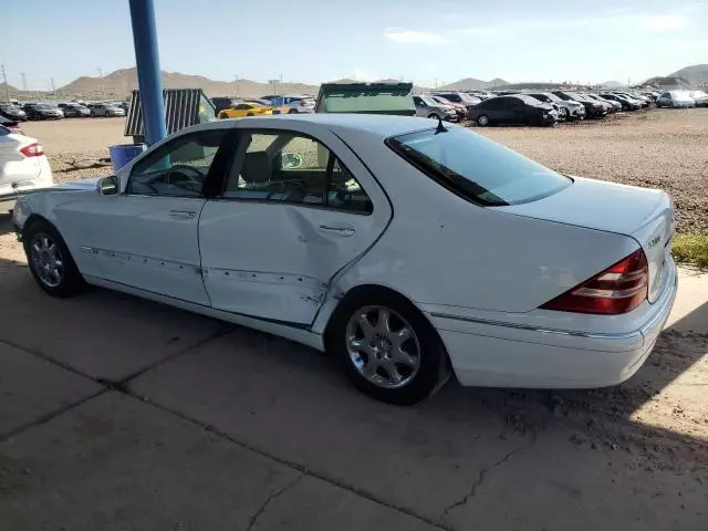 2000 Mercedes-Benz S 500