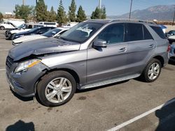 Salvage cars for sale at Rancho Cucamonga, CA auction: 2012 Mercedes-Benz ML 350 4matic