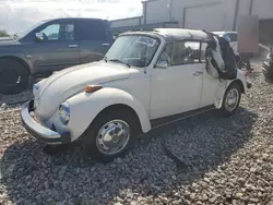 Salvage cars for sale at Wayland, MI auction: 1974 Volkswagen Beetle