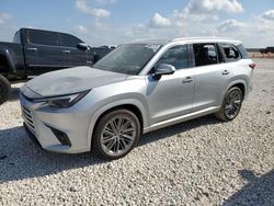 Salvage cars for sale at Taylor, TX auction: 2024 Lexus TX 350 Base