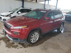 Salvage cars for sale at Phoenix, AZ auction: 2017 Jeep Cherokee Limited