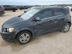 Salvage cars for sale at Houston, TX auction: 2015 Chevrolet Sonic LT