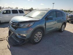 Salvage cars for sale at Indianapolis, IN auction: 2015 Honda CR-V EX