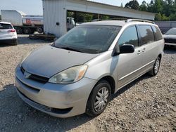 Toyota Sienna ce salvage cars for sale: 2005 Toyota Sienna CE