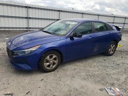 Salvage cars for sale at Fredericksburg, VA auction: 2021 Hyundai Elantra SE