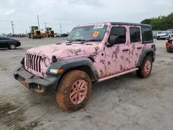 Salvage cars for sale at Oklahoma City, OK auction: 2024 Jeep Wrangler Sport