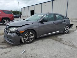 Salvage cars for sale from Copart Tifton, GA: 2017 Honda Civic LX