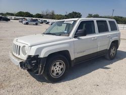 Salvage cars for sale at San Antonio, TX auction: 2017 Jeep Patriot Sport