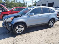 Salvage cars for sale at Savannah, GA auction: 2010 Honda CR-V EXL