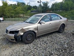 Salvage cars for sale at West Mifflin, PA auction: 2008 Hyundai Sonata GLS