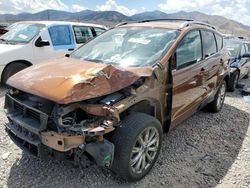 Salvage cars for sale at Magna, UT auction: 2017 Ford Escape Titanium