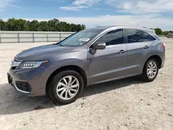 Salvage cars for sale at New Braunfels, TX auction: 2017 Acura RDX Technology