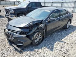 Chevrolet salvage cars for sale: 2018 Chevrolet Malibu LT