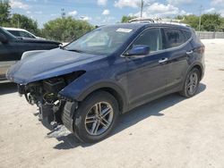 Salvage cars for sale at Indianapolis, IN auction: 2018 Hyundai Santa FE Sport