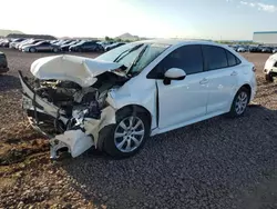 Toyota Corolla le salvage cars for sale: 2020 Toyota Corolla LE