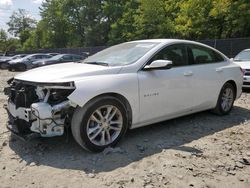 Salvage cars for sale at Waldorf, MD auction: 2018 Chevrolet Malibu LT