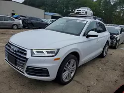 Salvage cars for sale at Seaford, DE auction: 2019 Audi Q5 Premium Plus