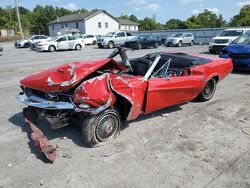 Salvage cars for sale from Copart York Haven, PA: 1968 Ford Mustang