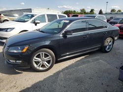 Salvage cars for sale at Dyer, IN auction: 2014 Volkswagen Passat SEL