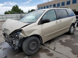 Toyota salvage cars for sale: 2008 Toyota Sienna CE