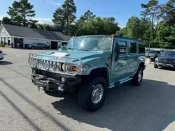 Salvage cars for sale at North Billerica, MA auction: 2007 Hummer H2