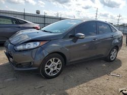 Salvage cars for sale at Chicago Heights, IL auction: 2016 Ford Fiesta SE